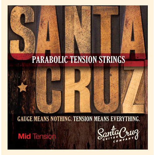 SantaCruz 산타크루즈 어쿠스틱기타 스트링 Parabolic Tension Mid우리악기사	