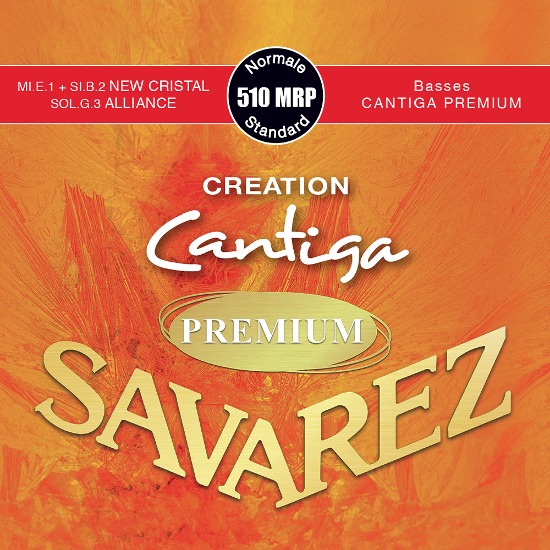 사바레즈 크리에이션 칸티가 프리미엄 클래식기타 스트링 510MRP 노말텐션(Normal Tension) Savarez Creation Cantiga Premium (카본/나일론 혼합 스트링)우리악기사	